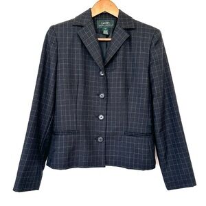 Ralph Lauren  fitted blazer in 💯 wool, single breasted, fully lined